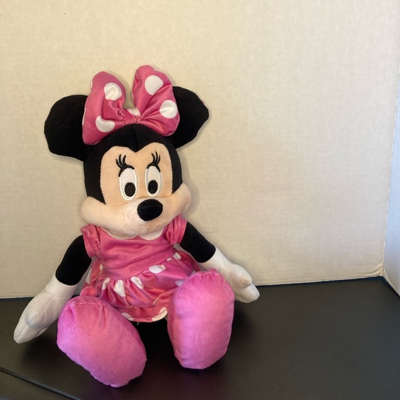 Disney Other - Minnie Mouse Disney Mickey Junior Minnie Mouse Plush 15” very good condition